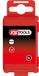 KS Tools 918.3366 1/4" TORSIONpower Bit, zaagsnede, 75mm, 6mm, 5 per pak