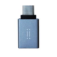 aiino AIMDPUSBCUSBF-SG-APR Adapter Metal USB-C naar USB femmina-Premium space-grijs