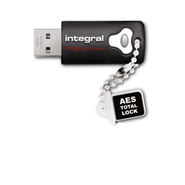 Integral INFD8GCRY3.0140-2 USB-stick - 8GB - Zwart