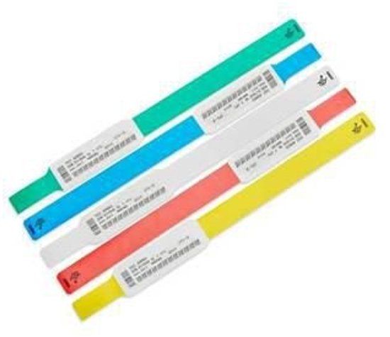 Zebra Z-band ultrazacht babyformaat polsbandjes