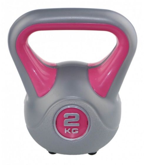 Sveltus Kettlebell Fit Roze/Grijs 2 kg