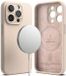 Ringke Silicone Hoesje Geschikt voor Apple iPhone 15 Pro | Compatible met MagSafe | Back Cover Hoesje | Siliconen | Roze