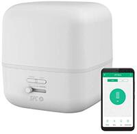 SPC Nerta Aroma Diffuser, luchtbevochtiger, luchtreiniger en Smart Wi – Fi nachtlampje (400 ml, duur van 11-26 uur, led in 7 kleuren, besturing via app LOT)