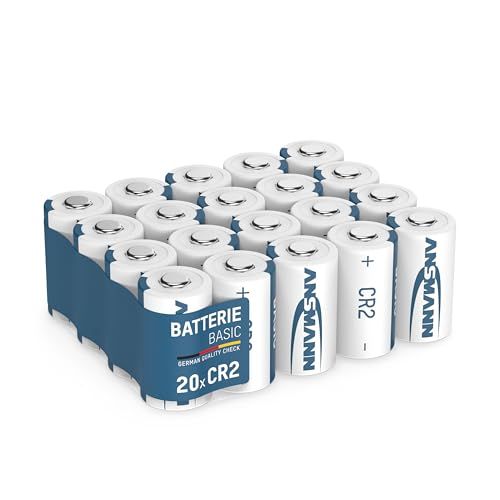 ANSMANN CR2 3 V lithiumbatterijen, 20 stuks