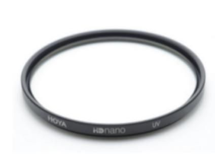 HOYA 55 mm UV (0) HD Nano - 55mm - Zwart