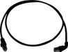 Telegärtner 100008020 Câble réseau RJ45, câble de brassage CAT 6A S/FTP 0,50 m Noir