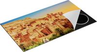 Chefcare Inductie Beschermer Kasbah Ait Ben Haddou 95x55cm - Multicolor