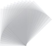 Florence Acetaatvellen - Transparant - A4 - 0,2 mm - 12 Plastic Vellen