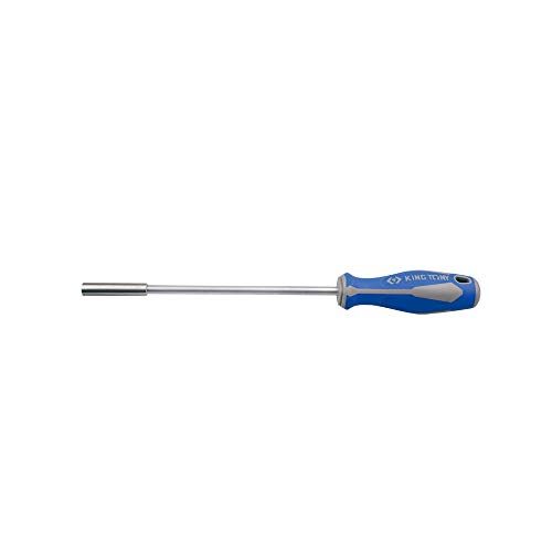 KING TONY 213312DF Schroevendraaier - 1/4" - 300 mm - Magnetisch - Legering Staal