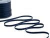 Furlanis - Dubbel satijnen lint, Italiaanse stof - nachtblauw, 6 mm x 25 m