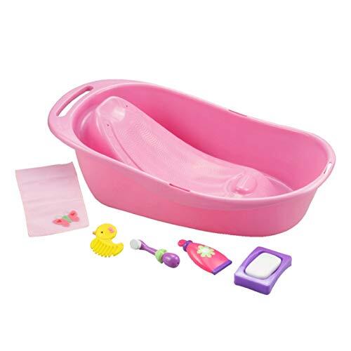 JCtoys - Accessoires voor babypoppen, roze (81400)
