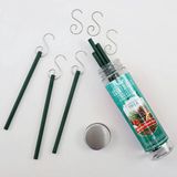 Scentsicles Oh Christmas Tree geurende kerstboomversiering met haken - 3 flessen (in totaal 18 geurstokjes)