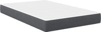 vidaXL Matelas gris 120 x 200 cm tissu