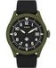 Timex Expedition North TW2W34400 Herenhorloge, 43 mm, milieuvriendelijke tweedelige zwarte horlogeband, zwarte wijzerplaat, groene kast