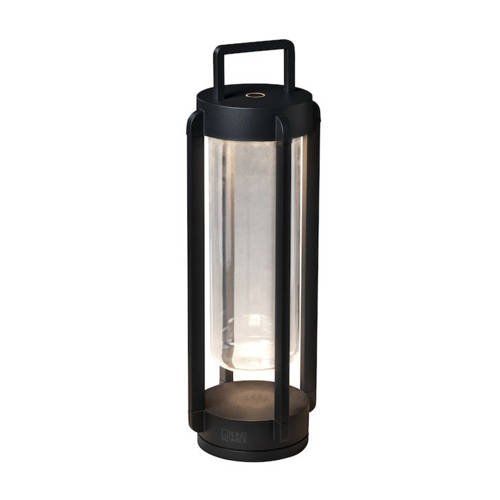 KONSTSMIDE Otranto Solar Tafellamp - Zwart