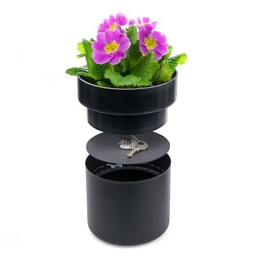 SAX Design bloempot Safe zwart