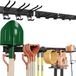 Ibenzoa® Porte-outils pour montage mural à forte capacité de charge avec crochets de rangement réglables pour ateliers