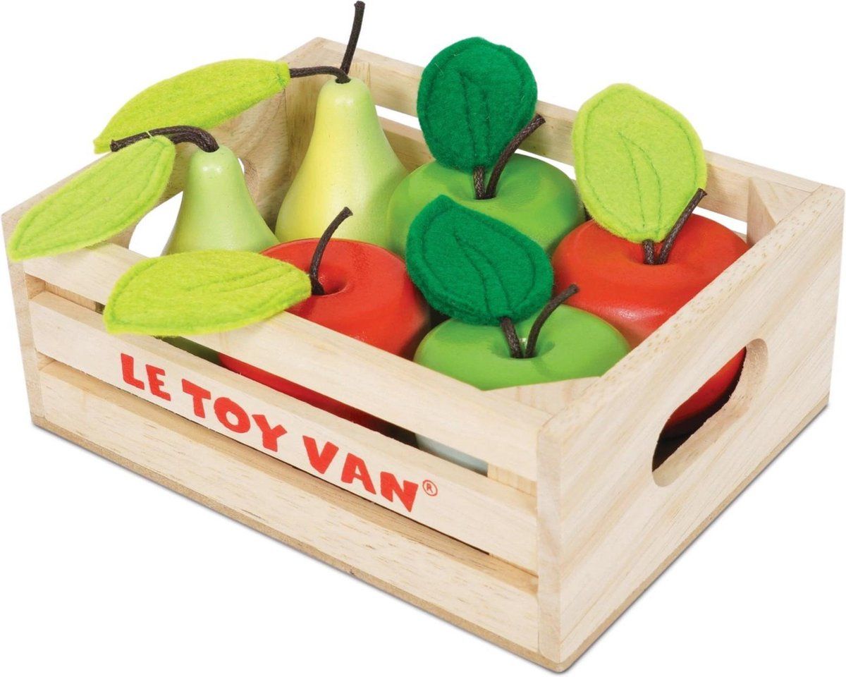 Le Toy Van Speelgoedeten - Appels & peren - In kratje