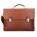 Esquire Dallas Briefcase Brown Bruine Laptoptas