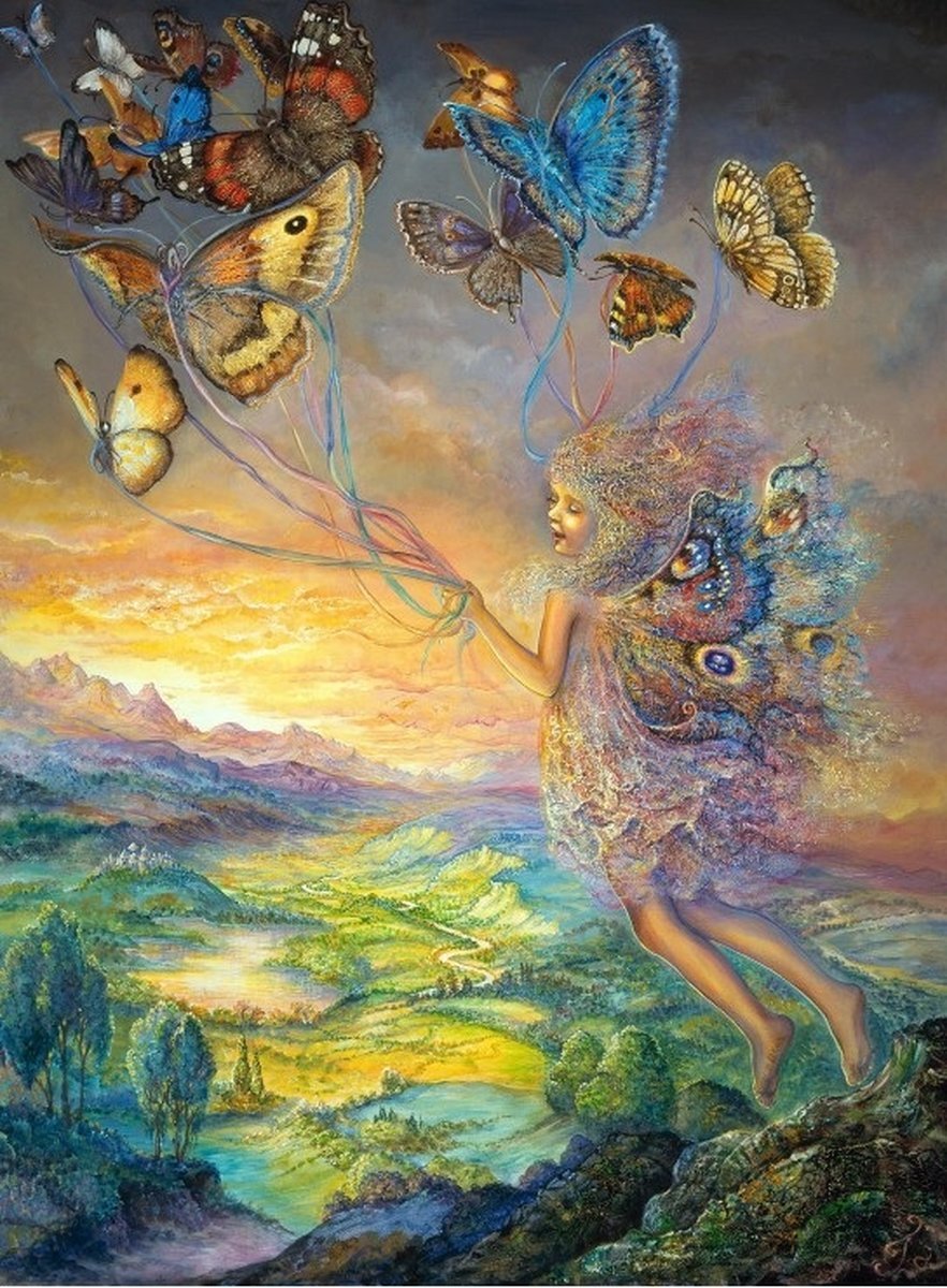 Grafika Josephine Wall legpuzzel Up and Away 2000 stukjes