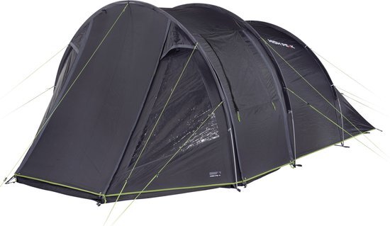 High Peak Paxos 4 Tent, zwart/groen