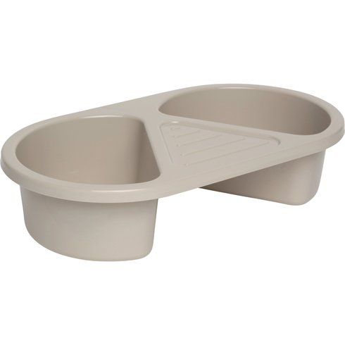 Bébé-jou 4155 - Accessoires voor babybadje - Grijs - Kunststof - Ovaal