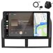 Jeep Autoradio Android avec caméra et microphone, compatible avec les modèles Jeep Grand Cherokee WJ, WG de 1999 à 2004. Fonctionnalités : CarPlay, Android Auto, WiFi, GPS, navigation, RDS, DSP, DAB+, Bluetooth. Écran de 9 pouces, mémoire 2+64 Go