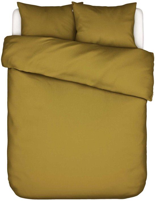 Essenza Minte Dekbedovertrek Olive - Lits-Jumeaux - 240x200/220 cm