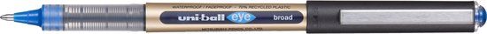 Uni-ball Rollerpen Eye eco 150E breed blauw | 12 stuks