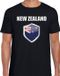Bellatio Decorations Shoppartners Bv Nieuw Zeeland vlag thema landen t-shirt - zwart - heren - Supporters kleding - korte mouwen - vlaggen schild XXL
