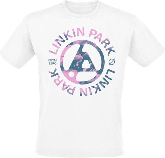 Linkin Park From Zero Spill Unisex T-shirt - wit - XL