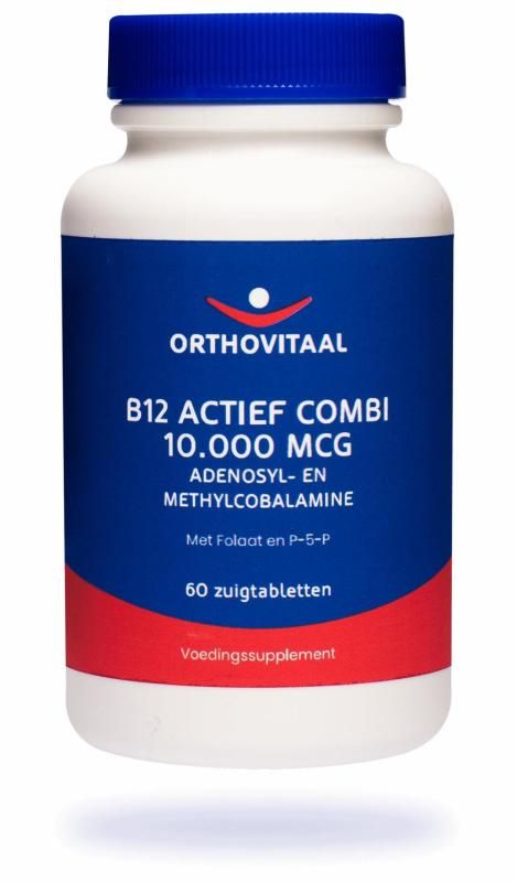 B12 Actief Combi 10.000 mcg - 60 tabletten