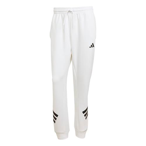 adidas Hombre FUTURE ICONS THREE STRIPES PANT, white, S