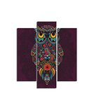Homemania Wandafbeelding, vogels, 3-delig, dieren, woonkamer, slaapkamer, meerkleurig, 57 x 0,3 x 60 cm, HM203MDF124, MDF
