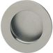 Häfele Poignée ronde en forme de coquille H1820 acier inoxydable brossé mat, Ø 80 mm
