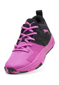 Puma Unisex Court Pro 3 Mid Basketbalschoenen 313830-05 Black-Electric Orchid