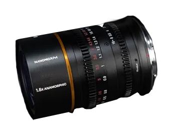 Laowa Nanomorph 1.5X Anamorphic MILC Bioscooplens Zwart