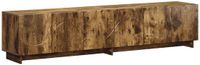 vidaXL TV-meubel 180 x 34,5 x 40 cm Gerookt eiken Bewerkt hout