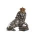 Fijalo DKD Home Decor Decoratief beeld & figuur Leeuw Zilver Hars 42 x 25 x 45 cm