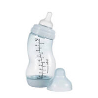 Difrax S-Babyfles Wide - 310 ml - Anti-koliek - Lichtblauw