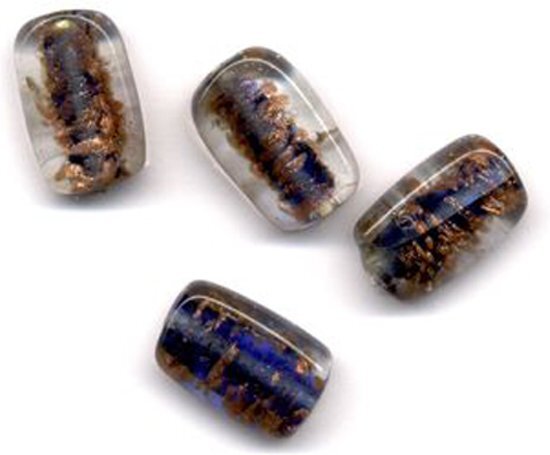 Top-Hobby 24 Stuks Hand-made Jewelry Beads - Transparant Blauw