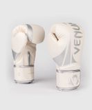 Venum Challenger 2.5 Bokshandschoenen – Wit/Zilver – 16 oz – PU Leer – Unisex Training & Sparring Gloves