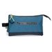 Pepe Jeans Duncan pennenetui, drievoudig, blauw, 22 x 12 x 5 cm, polyester