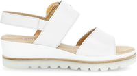 Gabor Dames Platte Sandalen Leer Klittenband Lente/Zomer 2026