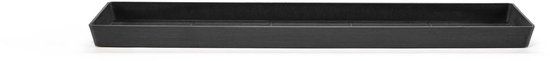 Ecopots Saucer Rectangular - Dark Grey - 63,5 x 15,5 x H3,3 cm