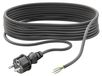 ledscom.de, fiche type F avec câble extérieur, 5 mètres, noir, 3 x 0,75 mm²