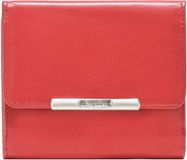 Esquire Helena Portemonnee Leer Rood Dames RFID Overslag 10.5 cm