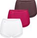 Sloggi Maxislip Originals Basic Vrouwen 3-pack Katoen Effen Rood Combinatie