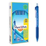 Paper Mate InkJoy 300RT balpen, Middelpunt (1,0 mm), Blauw, 12 stuks