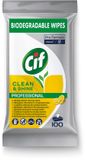 Cif Vochtige Schoonmaakdoekjes Clean & Shine, Pak van 100 stuks